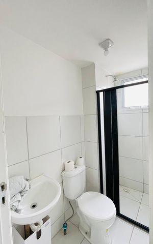 Apartamento para alugar com 50m², 2 quartos e 1 vagaBanheiro