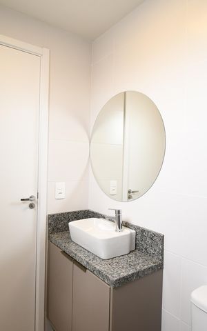 Apartamento para alugar com 48m², 2 quartos e sem vagaBanheiro da Suíte