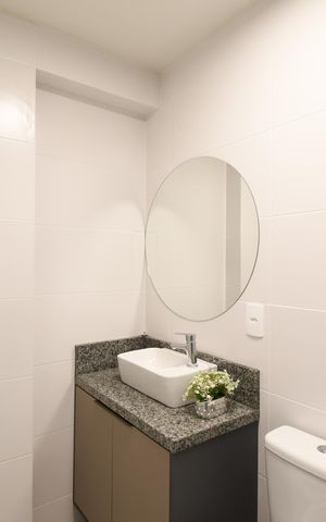 Apartamento para alugar com 48m², 2 quartos e sem vagaBanheiro 2