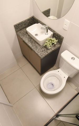 Apartamento para alugar com 48m², 2 quartos e sem vagaBanheiro 2