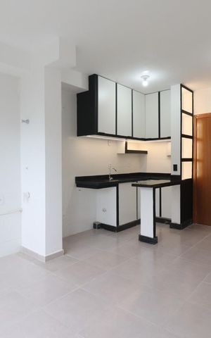 Apartamento para alugar com 55m², 2 quartos e 1 vaga Apartamento para alugar com 55m², 2 quartos e 1 vagaSala/Cozinha