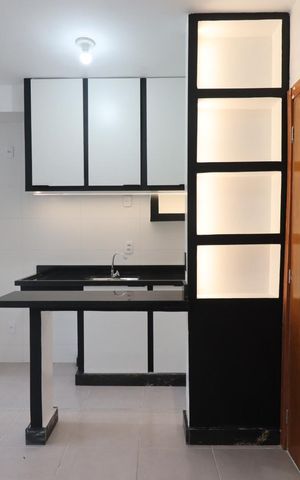 Apartamento para alugar com 55m², 2 quartos e 1 vaga Apartamento para alugar com 55m², 2 quartos e 1 vagaSala/Cozinha