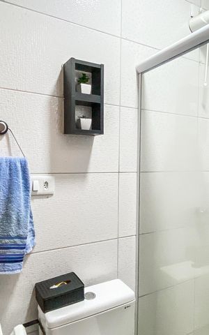 Casa para alugar com 226m², 3 quartos e 1 vaga Casa para alugar com 226m², 3 quartos e 1 vagaBanheiro da Suíte 1