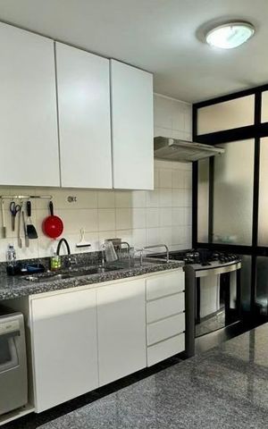 Apartamento para alugar com 123m², 3 quartos e 2 vagas Apartamento para alugar com 123m², 3 quartos e 2 vagasCozinha