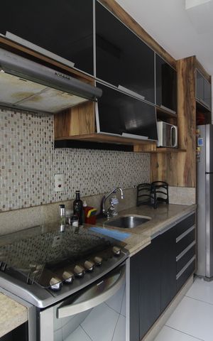 Apartamento à venda com 212m², 3 quartos e 2 vagasCozinha e Área de Serviço