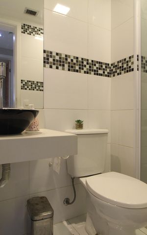 Apartamento à venda com 212m², 3 quartos e 2 vagasBanheiro Social