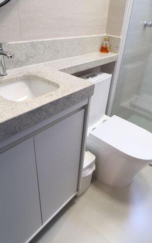 Apartamento para alugar com 57m², 2 quartos e 1 vagaBanheiro Social