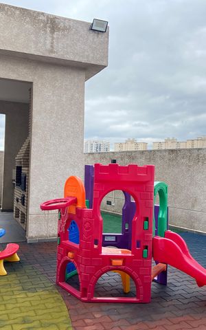 Apartamento à venda com 43m², 1 quarto e 1 vaga Apartamento à venda com 43m², 1 quarto e 1 vagaÁrea comum - Playground