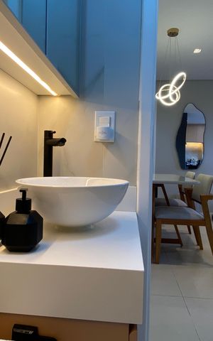 Apartamento à venda com 43m², 1 quarto e 1 vaga Apartamento à venda com 43m², 1 quarto e 1 vagaBanheiro