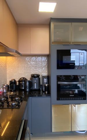 Apartamento à venda com 43m², 1 quarto e 1 vaga Apartamento à venda com 43m², 1 quarto e 1 vagaSala - Cozinha