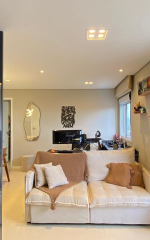 Apartamento à venda com 43m², 1 quarto e 1 vaga Apartamento à venda com 43m², 1 quarto e 1 vagaSala - Cozinha
