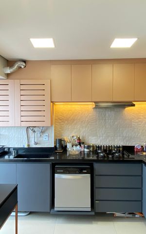 Apartamento à venda com 43m², 1 quarto e 1 vaga Apartamento à venda com 43m², 1 quarto e 1 vagaSala - Cozinha