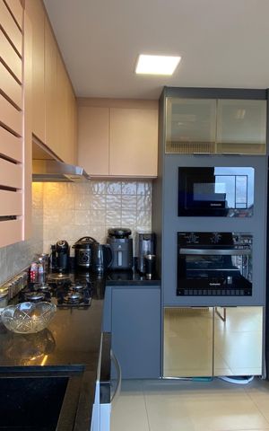 Apartamento à venda com 43m², 1 quarto e 1 vaga Apartamento à venda com 43m², 1 quarto e 1 vagaSala - Cozinha
