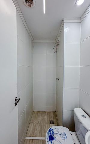 Apartamento para alugar com 44m², 2 quartos e sem vagaBanheiro