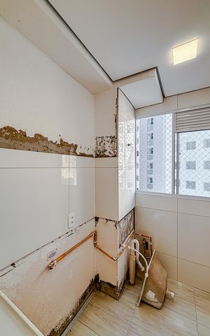 Apartamento para alugar com 44m², 2 quartos e sem vagaCozinha e Área de Serviço