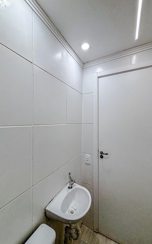 Apartamento para alugar com 44m², 2 quartos e sem vagaBanheiro