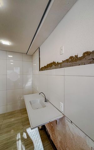 Apartamento para alugar com 44m², 2 quartos e sem vagaCozinha e Área de Serviço