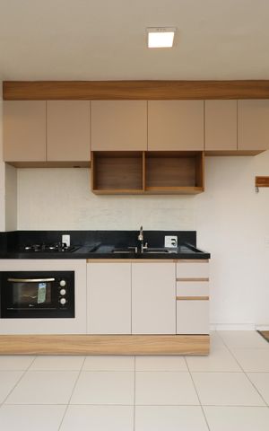 Apartamento à venda com 37m², 1 quarto e sem vagaSala/Cozinha/Área de serviço 
