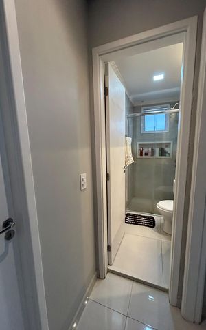 Apartamento à venda com 42m², 2 quartos e 1 vaga Apartamento à venda com 42m², 2 quartos e 1 vagaBanheiro