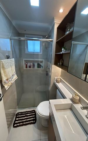 Apartamento à venda com 42m², 2 quartos e 1 vaga Apartamento à venda com 42m², 2 quartos e 1 vagaBanheiro