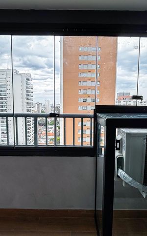 Apartamento para alugar com 35m², 1 quarto e sem vaga
