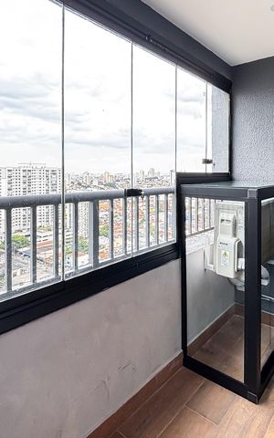 Apartamento para alugar com 35m², 1 quarto e sem vaga