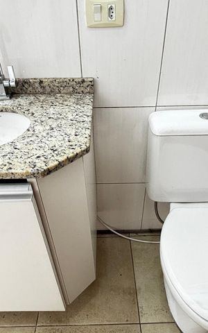 Casa para alugar com 113m², 2 quartos e 2 vagas Casa para alugar com 113m², 2 quartos e 2 vagasBanheiro da Suíte 2