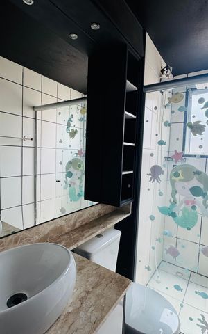 Apartamento à venda com 52m², 2 quartos e 1 vaga Apartamento à venda com 52m², 2 quartos e 1 vagaBanheiro