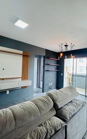 Apartamento à venda com 52m², 2 quartos e 1 vaga Apartamento à venda com 52m², 2 quartos e 1 vagaSala