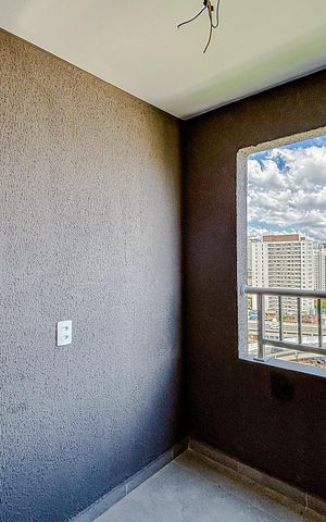Apartamento à venda com 35m², 1 quarto e sem vagaVaranda