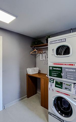 Apartamento à venda com 35m², 1 quarto e sem vagaLavanderia
