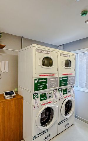 Apartamento à venda com 35m², 1 quarto e sem vagaLavanderia