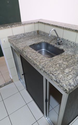 Apartamento para alugar com 45m², 1 quarto e 1 vagaCozinha 