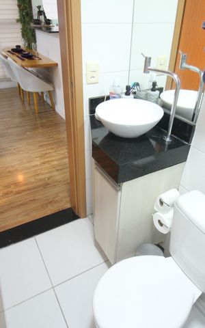 Apartamento à venda com 45m², 2 quartos e 1 vagaBanheiro