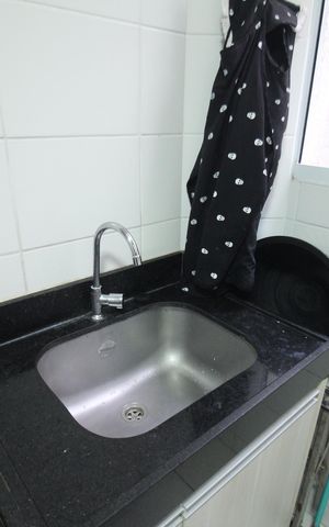 Apartamento à venda com 45m², 2 quartos e 1 vagaCozinha e Área de Serviço