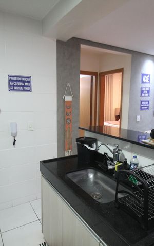 Apartamento à venda com 45m², 2 quartos e 1 vagaCozinha e Área de Serviço