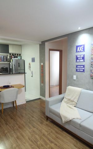 Apartamento à venda com 45m², 2 quartos e 1 vagaSala