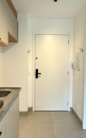 Studio para alugar com 25m², 1 quarto e sem vaga Studio para alugar com 25m², 1 quarto e sem vagaCozinha