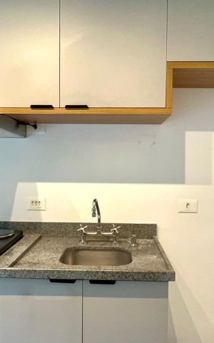 Studio para alugar com 25m², 1 quarto e sem vaga Studio para alugar com 25m², 1 quarto e sem vagaCozinha