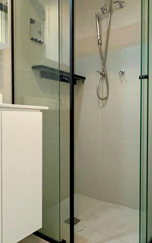 Studio para alugar com 25m², 1 quarto e sem vaga Studio para alugar com 25m², 1 quarto e sem vagaBanheiro