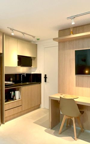 Studio para alugar com 27m², 1 quarto e sem vagaStudio