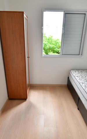 Apartamento para alugar com 43m², 2 quartos e 1 vagaQuarto 2 - Suíte