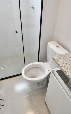 Apartamento para alugar com 43m², 2 quartos e 1 vagaBanheiro Social