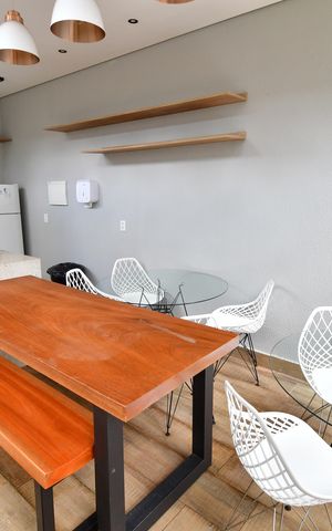 Apartamento para alugar com 43m², 2 quartos e 1 vagaÁrea comum - Churrasqueira