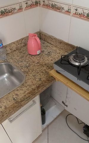 Apartamento para alugar com 65m², 1 quarto e 1 vagaCozinha Americana