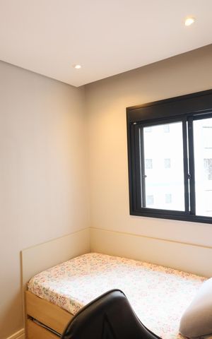 Apartamento à venda com 51m², 2 quartos e 1 vagaQuarto 2