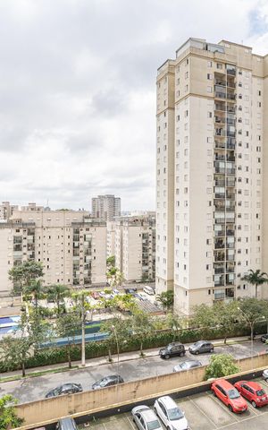 Apartamento à venda com 48m², 2 quartos e 1 vagaVaranda