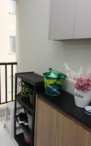 Apartamento à venda com 39m², 2 quartos e sem vagaVaranda