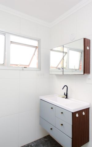 Apartamento para alugar com 107m², 3 quartos e 1 vagaBanheiro da Suíte
