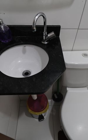 Apartamento à venda com 110m², 2 quartos e 1 vaga Apartamento à venda com 110m², 2 quartos e 1 vagaBanheiro